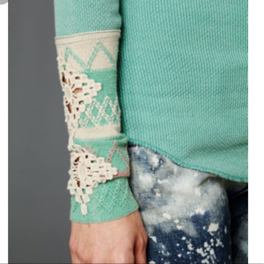 Free People Kombucha Thermal - Mint